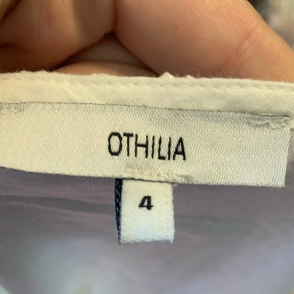 EUC Anthropologie Othilia Livienne Eyelet Maxi Dress in Ivory White Size 4 - Picture 6 of 7